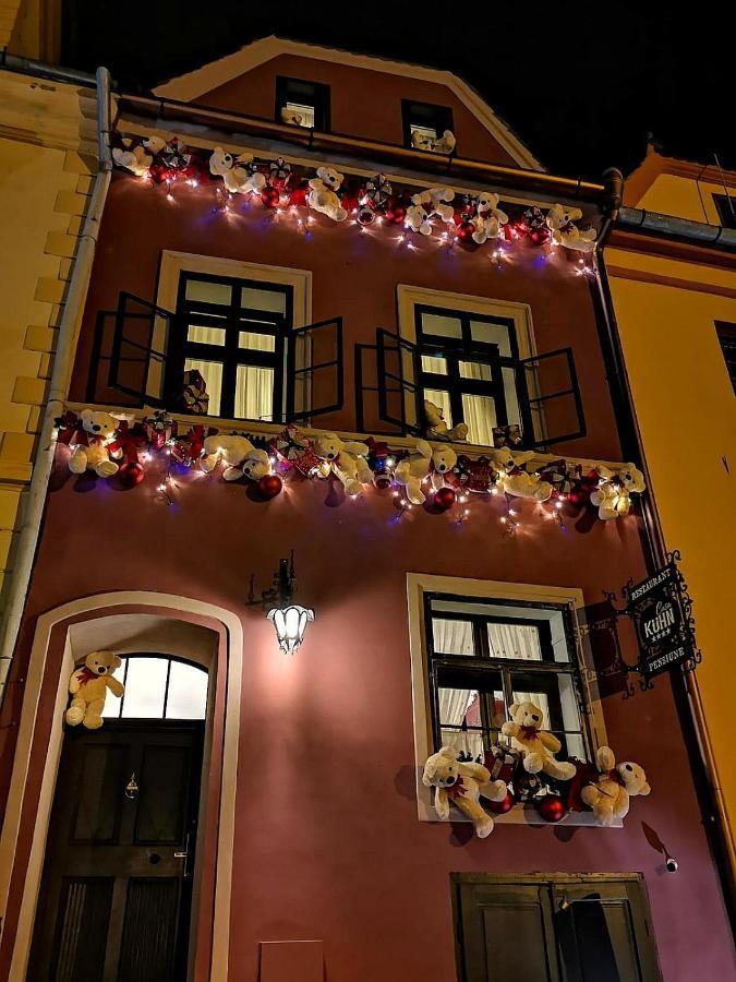 ホテル Casa Kuhn シギショアラ エクステリア 写真
